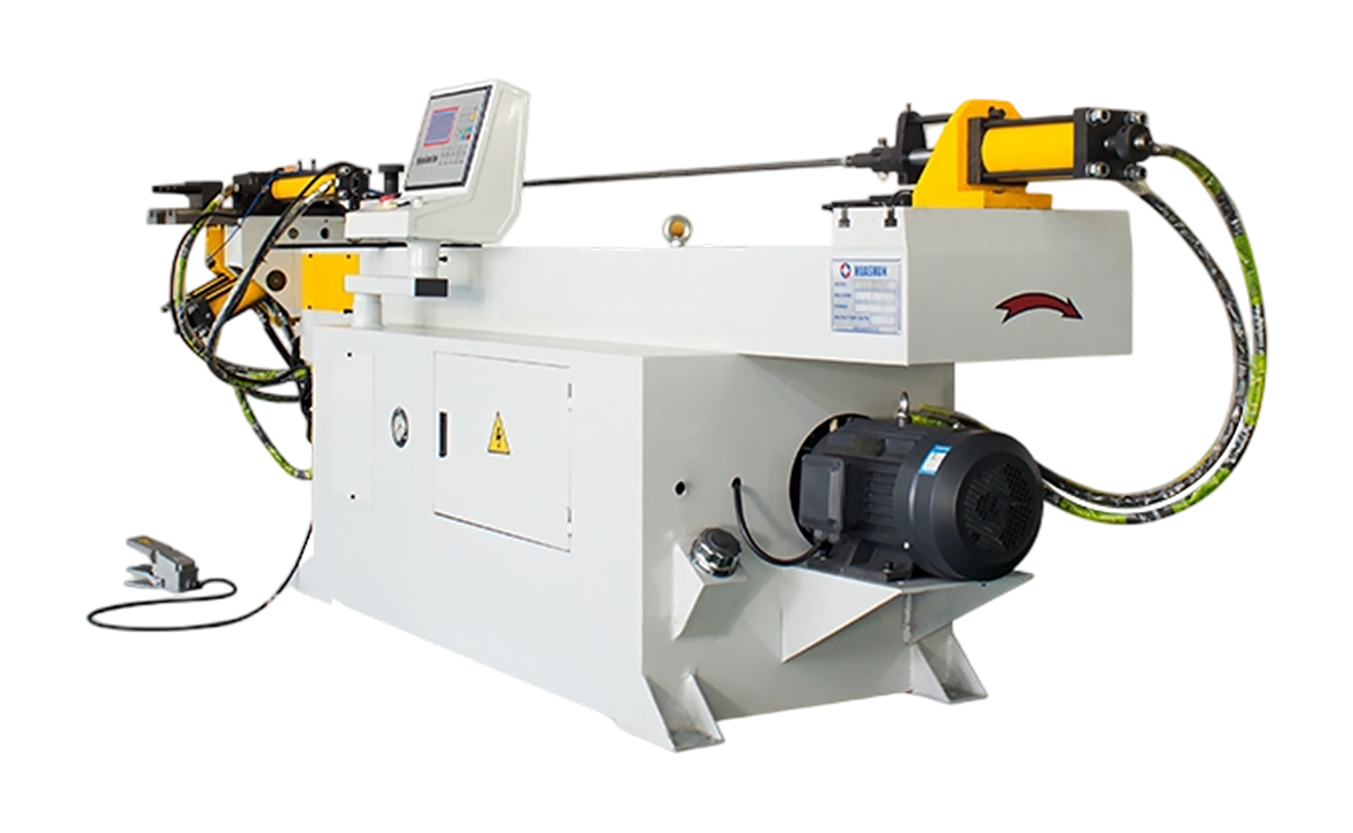 NC S Series Mandrel Tube Hydraulica Bender cum Securus Programma Profecti