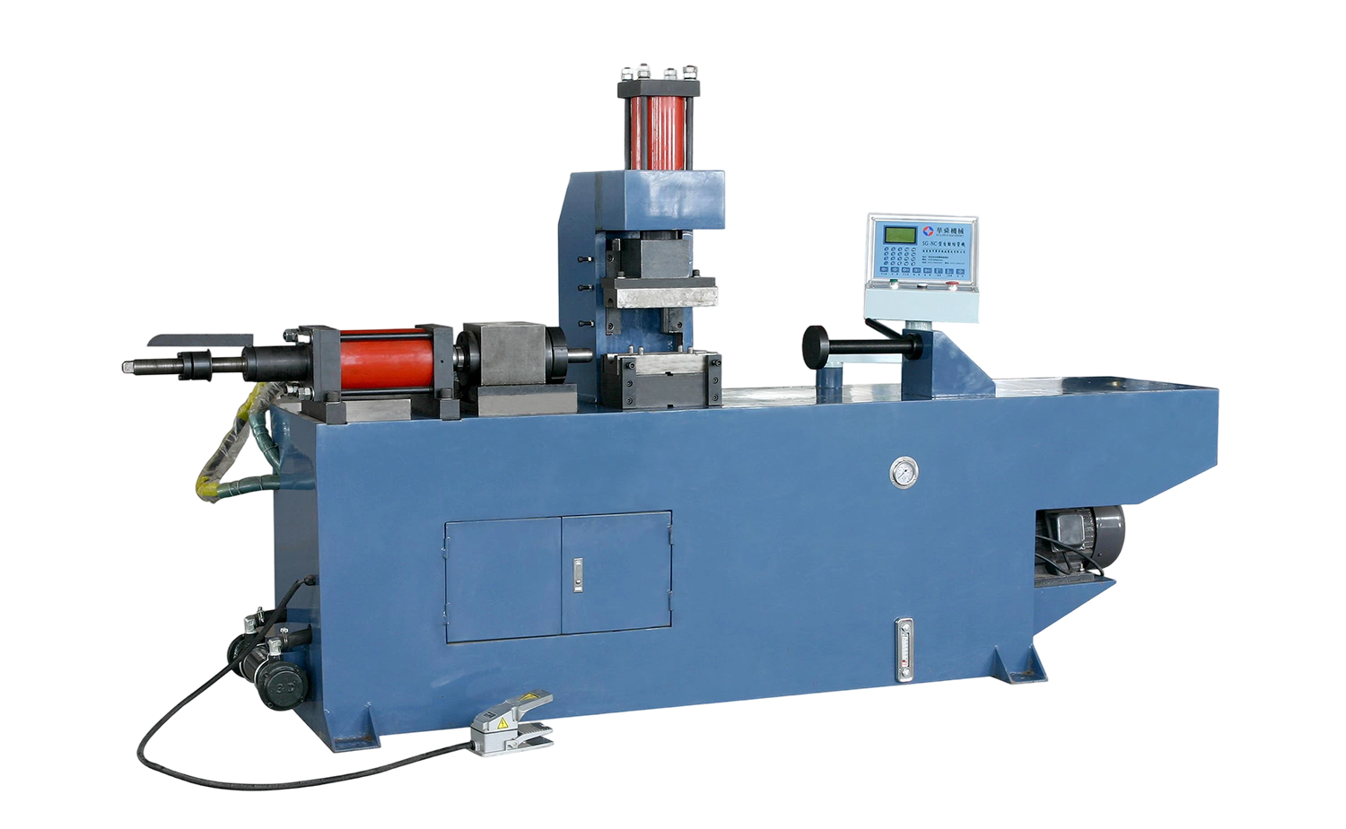 TM80 Automatic Singulus Caput Tube finem formans Machina