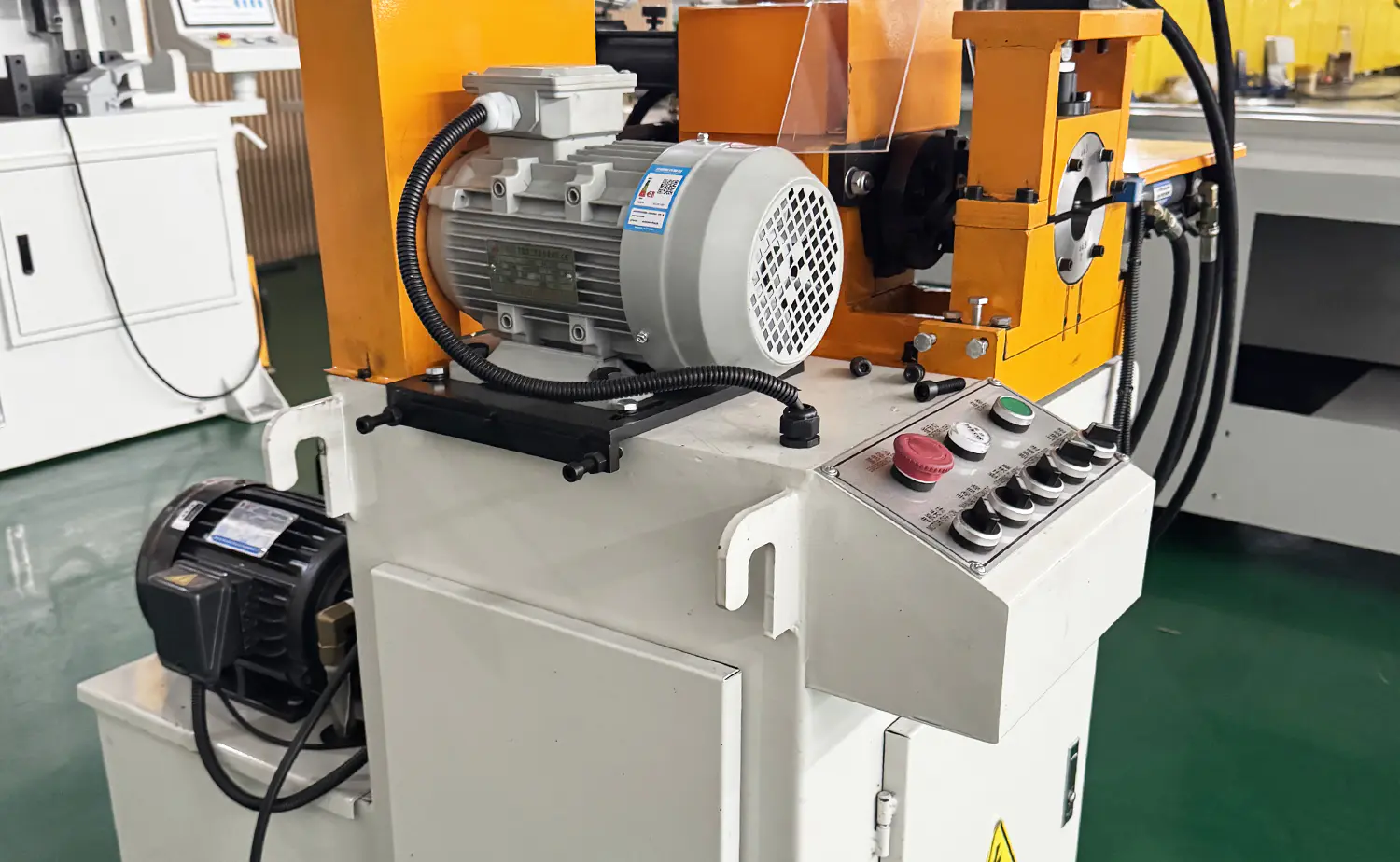 EF PV1 Series Hydraulica Semi-Automatic Tube Chamfering Machine EF PV1 Series Hydraulica Semi-Automatic Tube Chamfering Machine