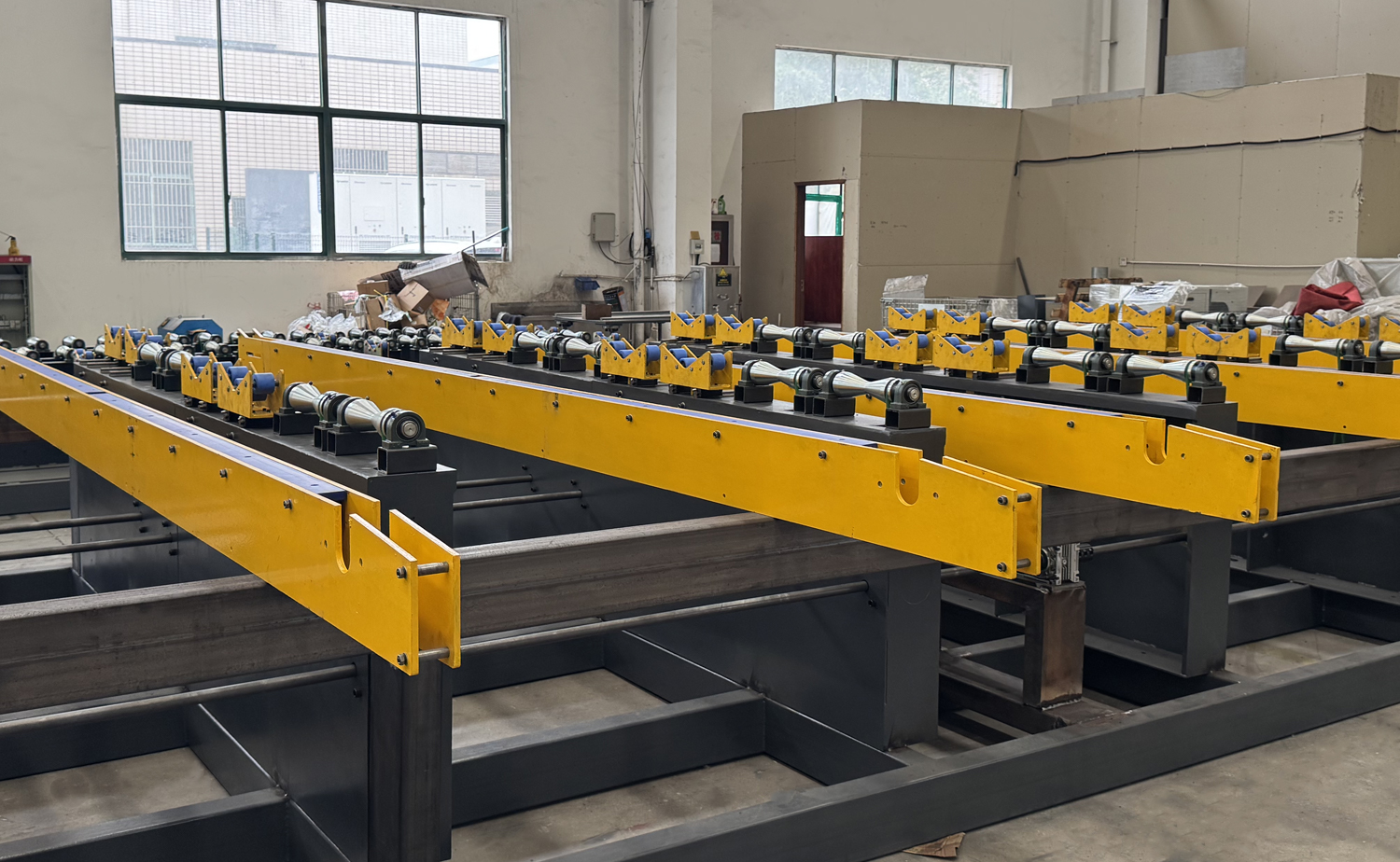 Duplex Caput Automatic Pipe Threading Machina