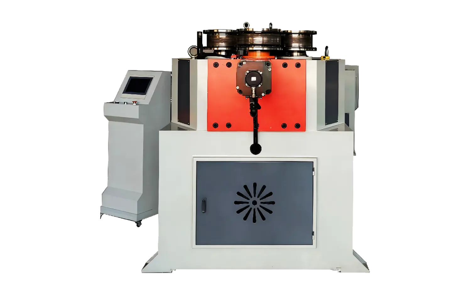 CNC Series Tube Roll Machina tendentes cum tribus-Roller Drive