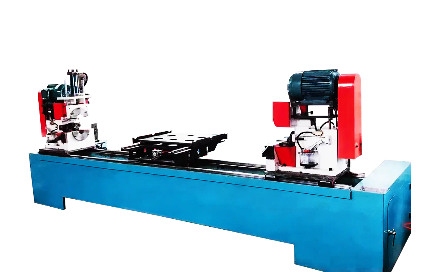 DEF PV Series Duplex Caput Hydraulic Tube Chamfering Machine